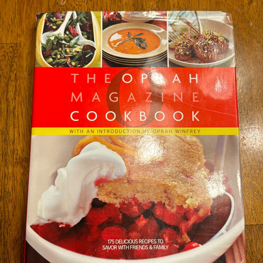1st Edition Oprah Winfrey Magazine Cookbook.